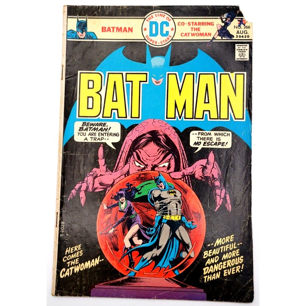 BATMAN #266 (1975) /VG-/ CATWOMAN DC COMICS BRONZE AGE NEWSSTAND